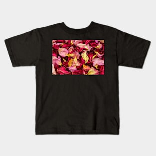 Rose Pedals Kids T-Shirt